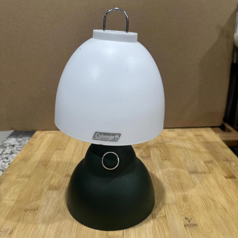Coleman Camping Table Lamp Lantern 5370-1900 Battery Powered NEEDS a LED Bulb *